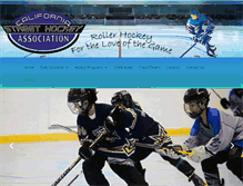 Tablet Screenshot of calstreethockey.com